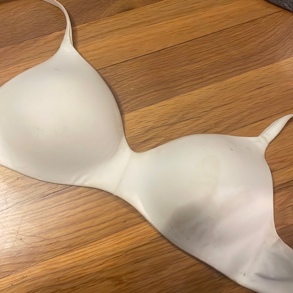 white nude bra